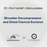 Shoulder decompression and distal clavical excision