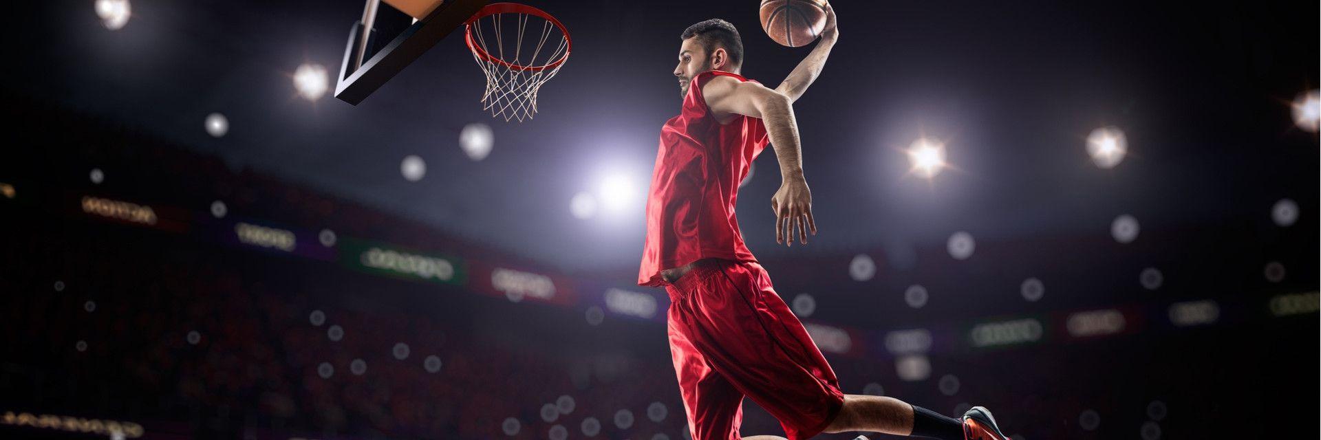 basketball never stops red wallpaper