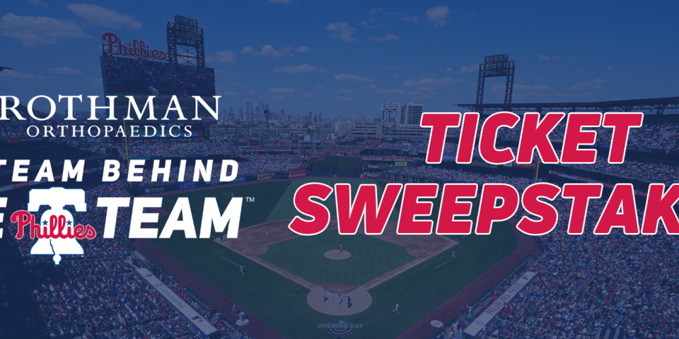 2024 Phillies Ticket Sweepstakes