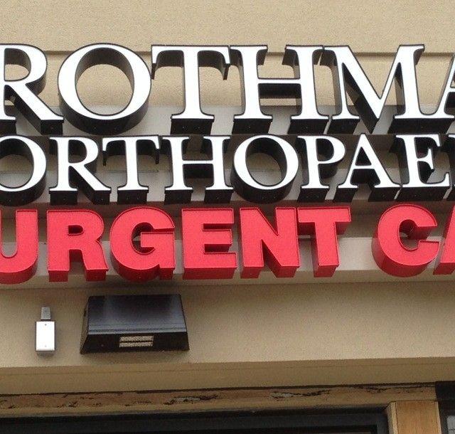 Rothman opens first urgentcare center Rothman Orthopaedic Institute
